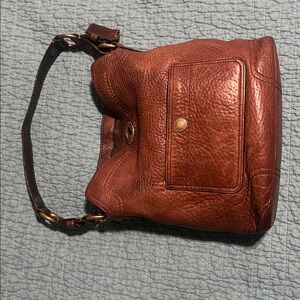 Coach Brown Leather Hobo Bag